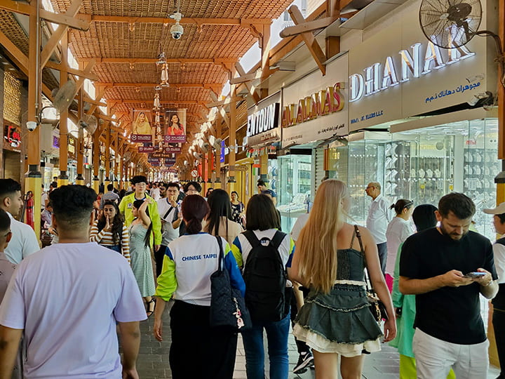 Dubai Gold Souk market.