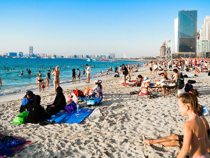 Dubai most cosmopolitan city in the world with more than 200 nationalities.